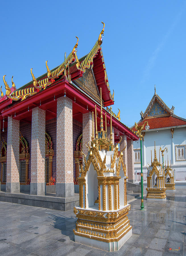 Wat Khunchan Phra Ubosot DTHB2035 Photograph by Gerry Gantt