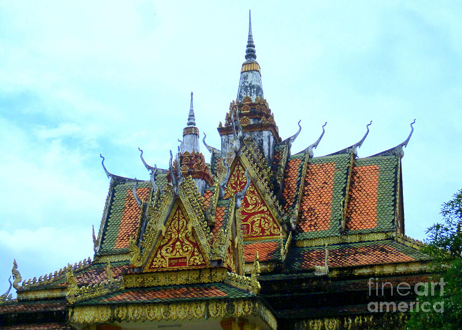 Wat Krom 7 Photograph by Randall Weidner