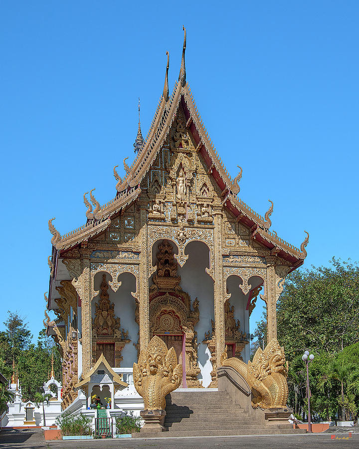 Wat Kumpa Pradit Phra Wihan DTHCM1657 Photograph by Gerry Gantt