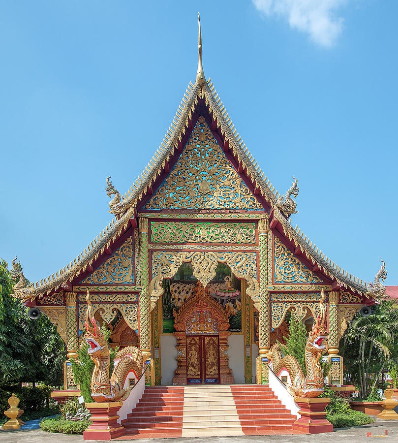 Wat Mae San Ban Luk Phra Ubosot DTHLU0190 Photograph by Gerry Gantt