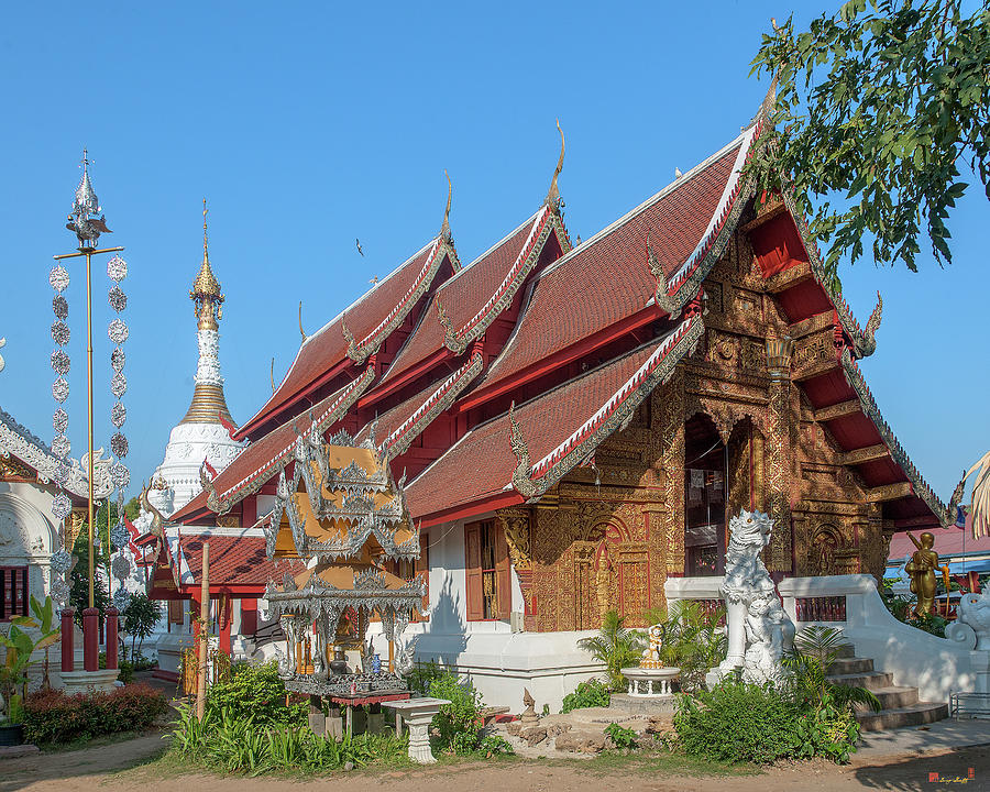 Wat Mahawan Phra Wihan DTHCM1161 Photograph by Gerry Gantt