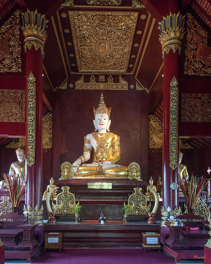 Wat Montien Phra Ubosot Principal Buddha Image DTHCM0524 Photograph by Gerry Gantt