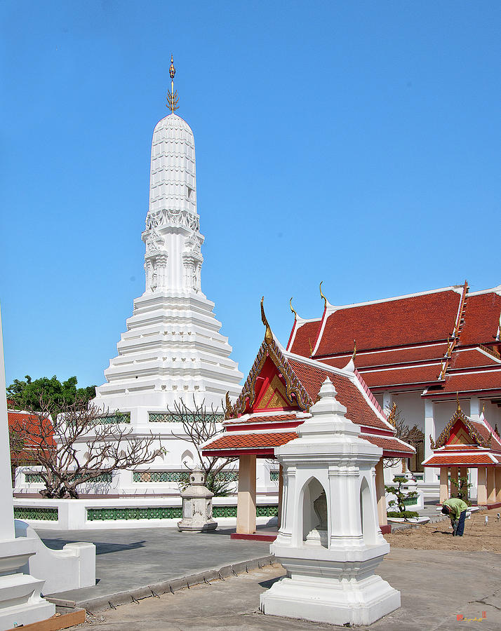Wat Nang Ratchaworawihan Phra Prang DTHB0441 Photograph by Gerry Gantt