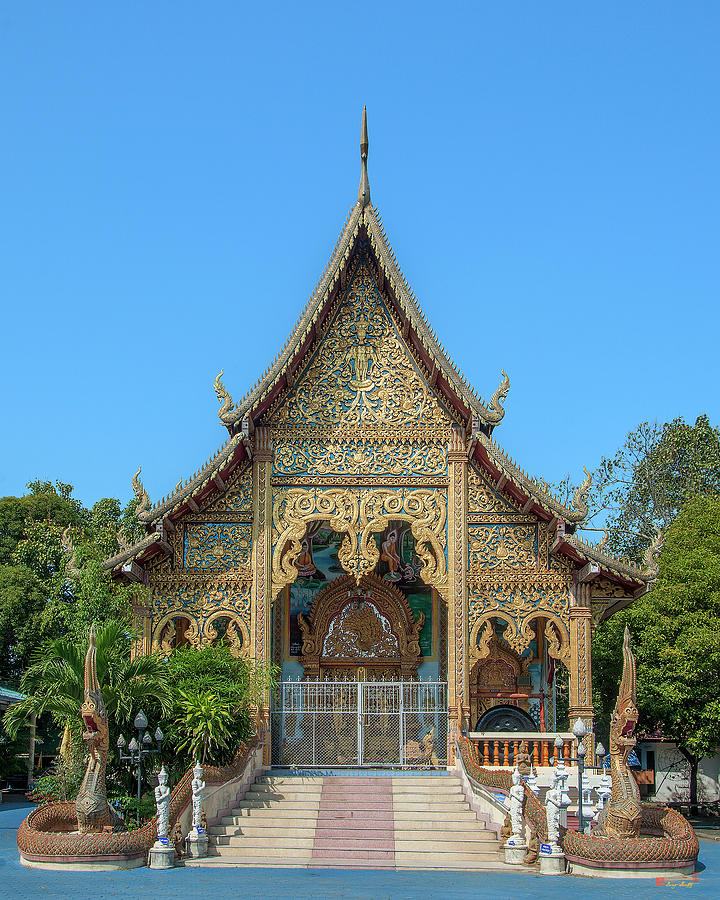 Wat Nong Seng Phra Wihan DTHLU0326 Photograph by Gerry Gantt