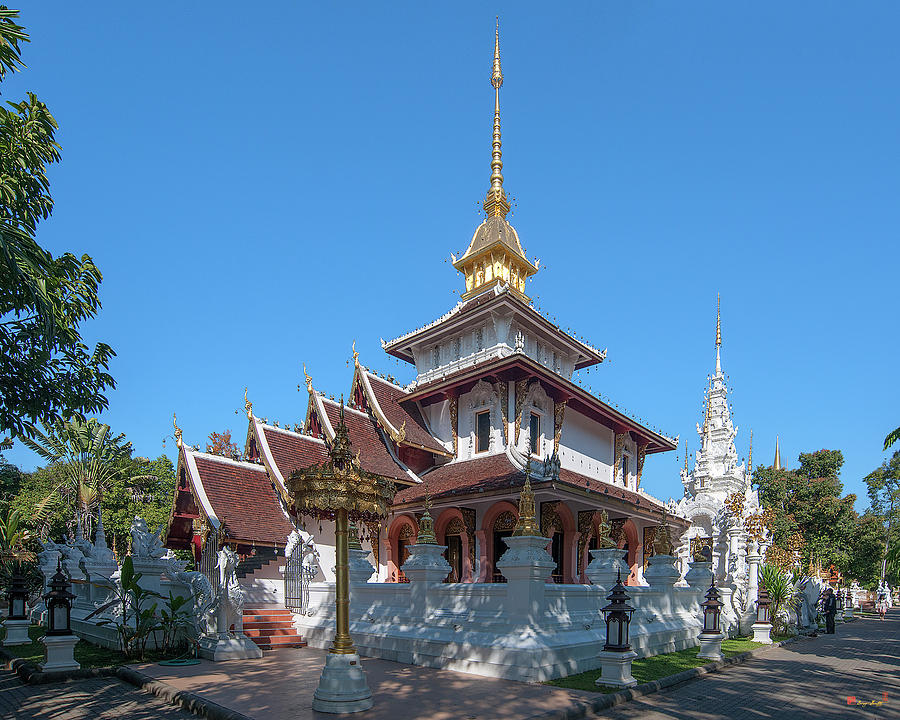 Wat Pa Dara Phirom Phra Chulamani Si Borommathat DTHCM1603 Photograph by Gerry Gantt
