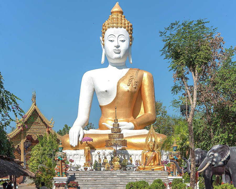 Wat Phra That Doi Kham Phra Buddha Napeesipinkarat DTHCM2371 Photograph by Gerry Gantt