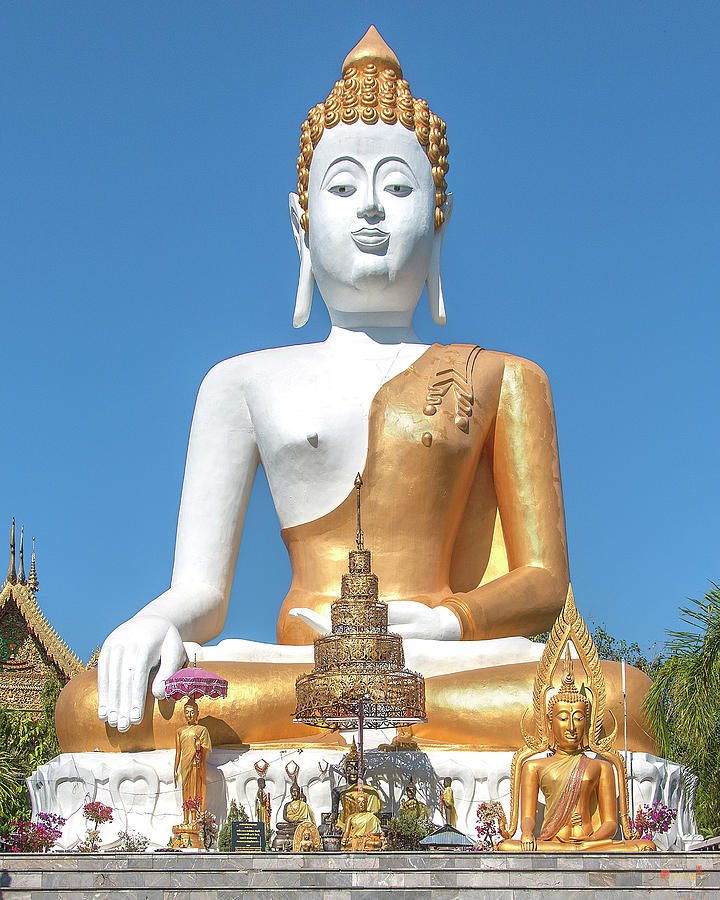 Wat Phra That Doi Kham Phra Buddha Napeesipinkarat DTHCM2373 Photograph by Gerry Gantt