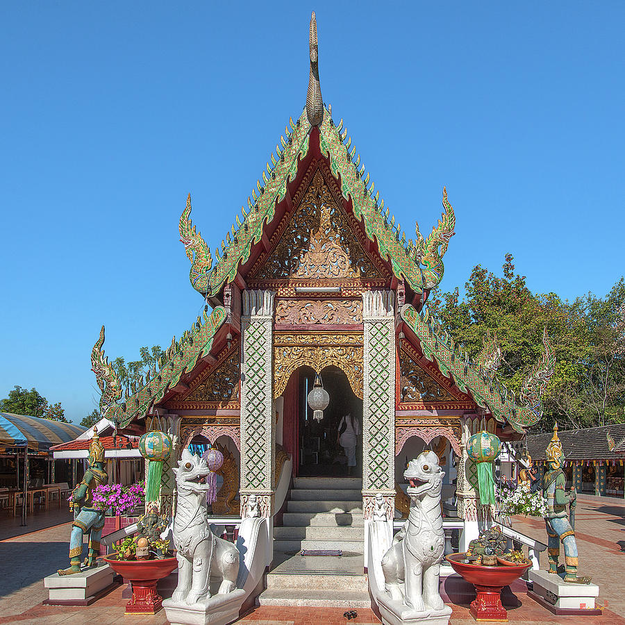 Wat Phra That Doi Kham Phra Wihan DTHCM2355 Photograph by Gerry Gantt