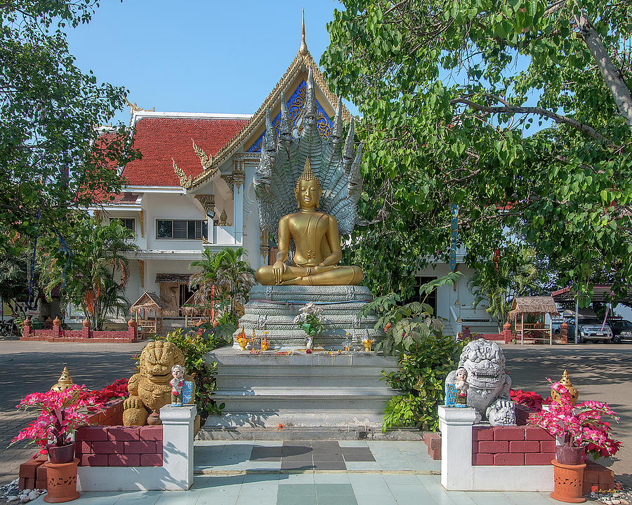 Wat Phra That Doi Saket Buddha Image Shrine DTHCM2194 Photograph by Gerry Gantt