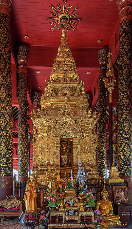 Wat Phra That Lampang Luang Phra Wihan Luang Phra Chao Lang Thong DTHLA0040 Photograph by Gerry Gantt