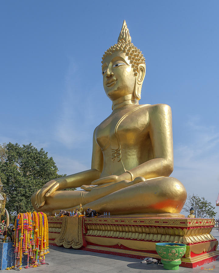Wat Phra Yai Sukothai Walai-Cholatharn Buddha DTHCB0007 Photograph by Gerry Gantt