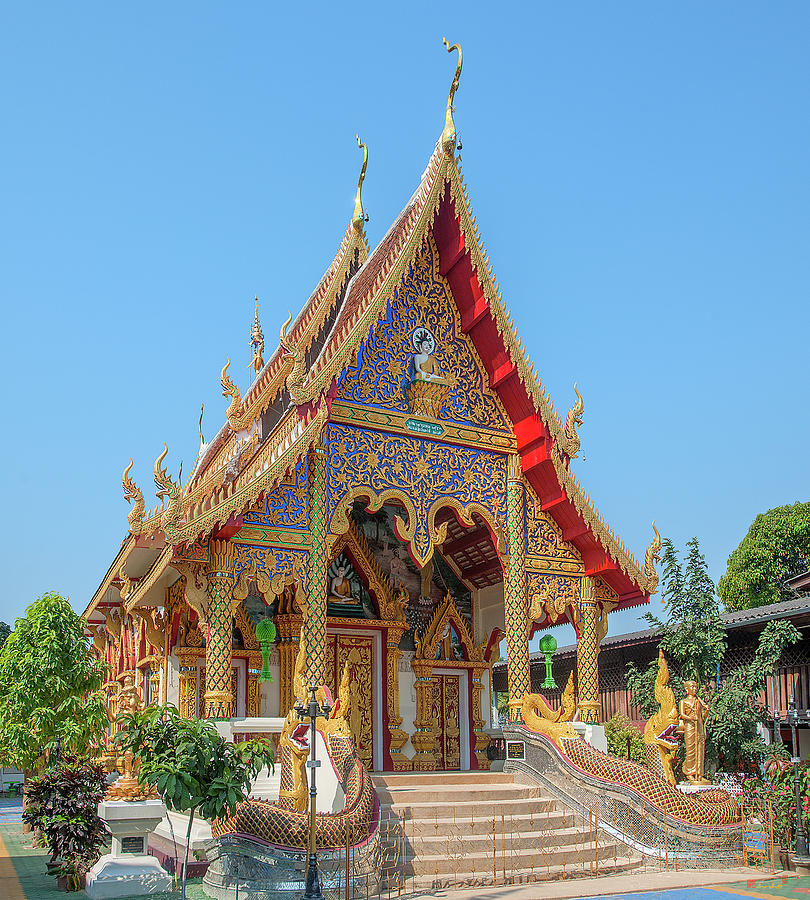 Wat Rong Oa Phra Wihan DTHCM1439 Photograph by Gerry Gantt