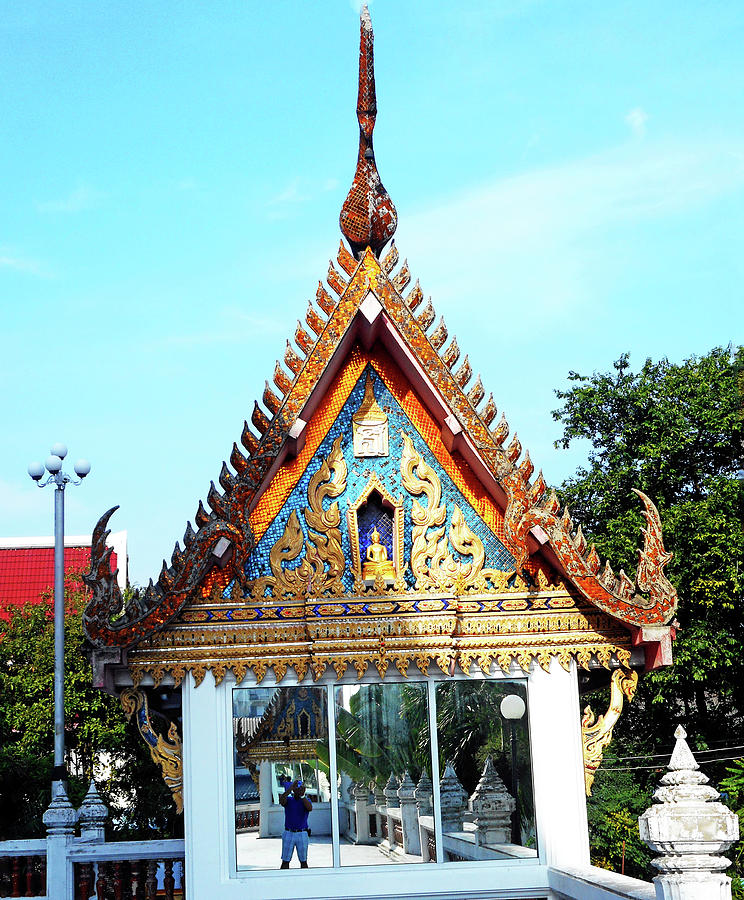 Wat Sawangfa 13 Photograph by Ron Kandt