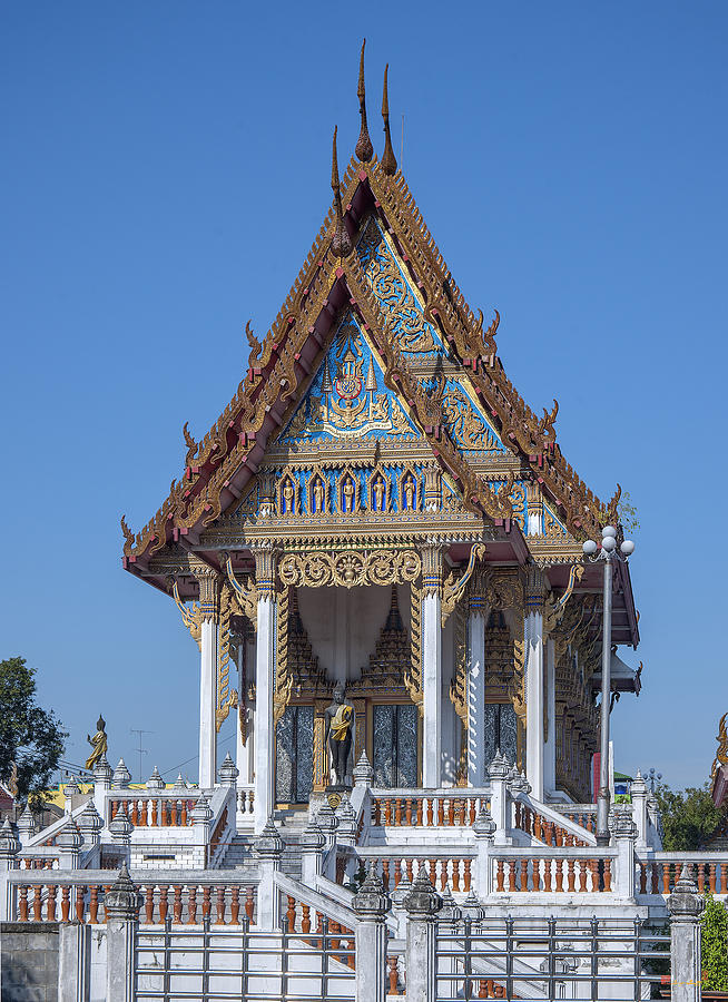 Wat Sawangfa Pruetaram Phra Ubosot DTHCB0106 Photograph by Gerry Gantt