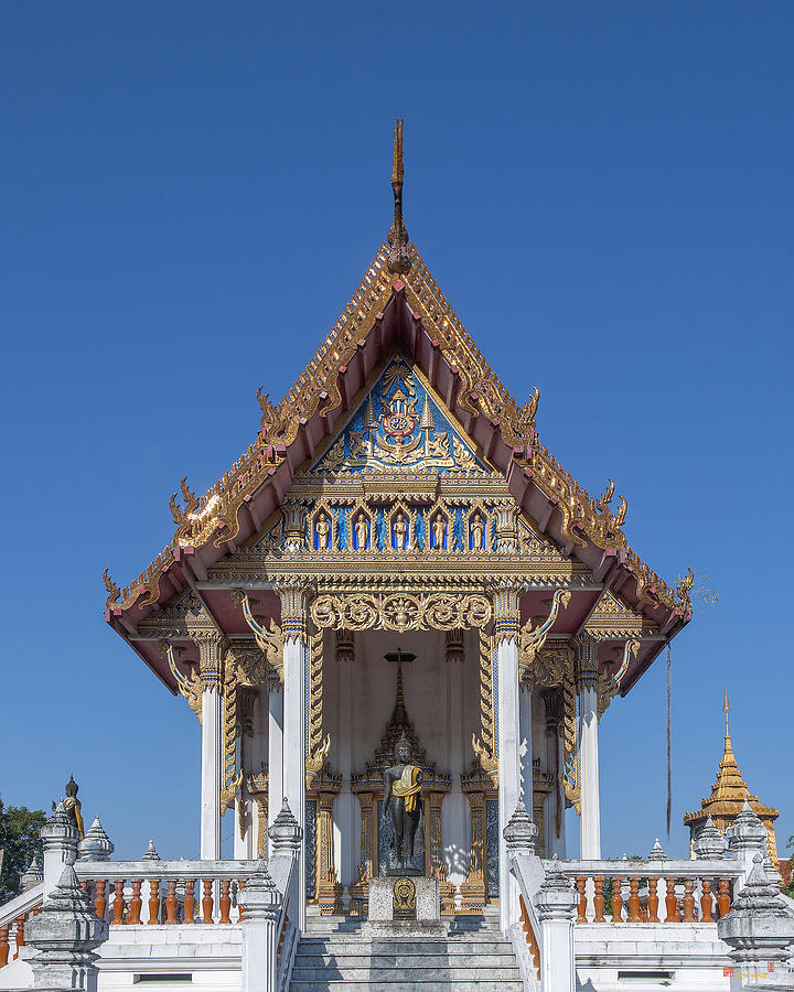 Wat Sawangfa Pruetaram Phra Ubosot DTHCB0109 Photograph by Gerry Gantt