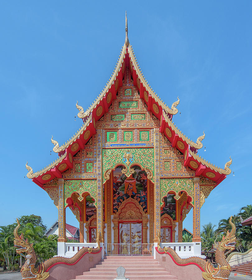 Wat Si Chum Phra Ubosot DTHLU0117 Photograph by Gerry Gantt