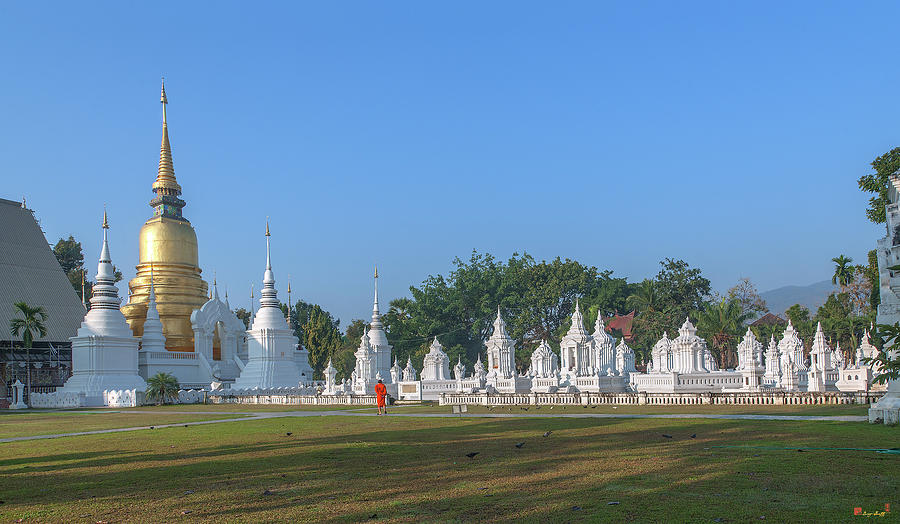Wat Suan Dok Reliquaries of Northern Thai Royalty DTHCM0944 Photograph by Gerry Gantt