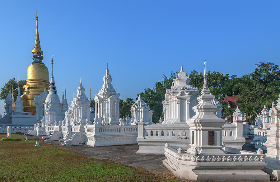 Wat Suan Dok Reliquaries of Northern Thai Royalty DTHCM0945 Photograph by Gerry Gantt