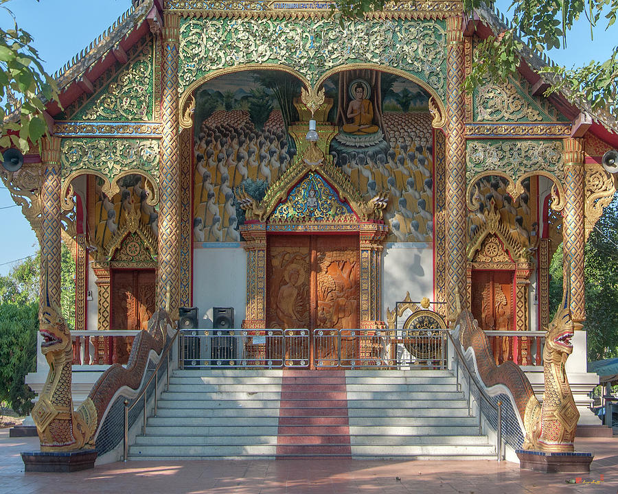 Wat Tamnak Phra Wihan Entrance DTHCM2307 Photograph by Gerry Gantt