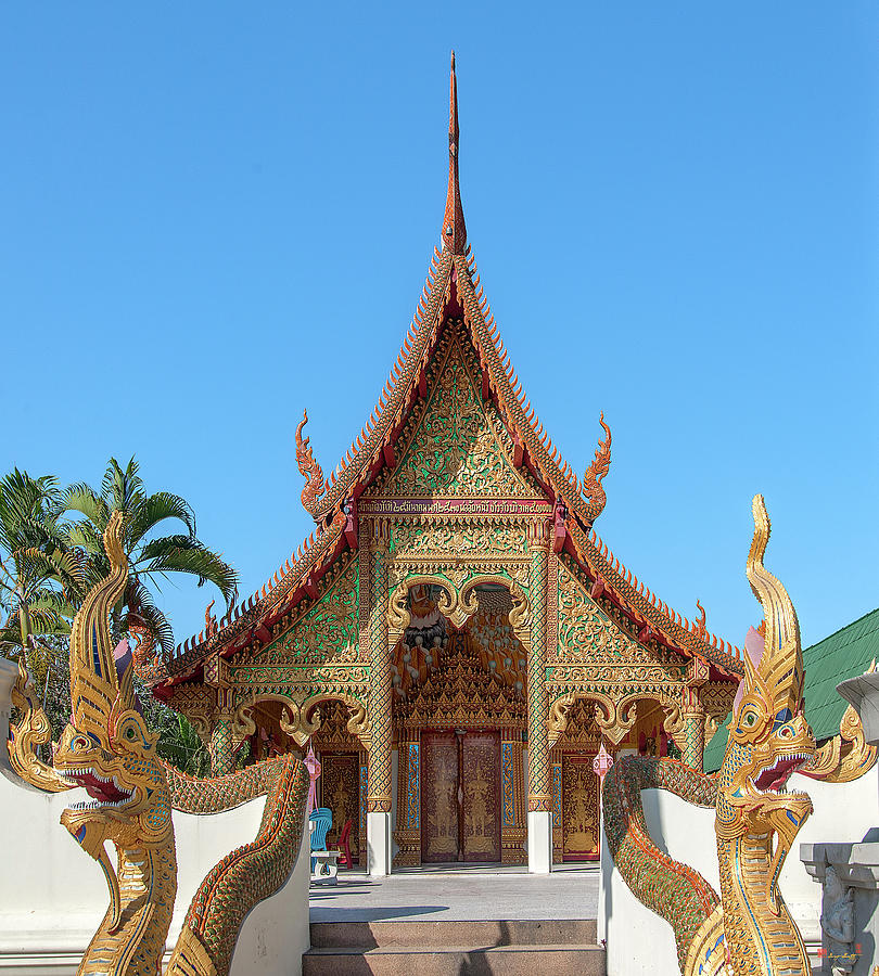 Wat Tong Kai Phra Wihan DTHCM2333 Photograph by Gerry Gantt