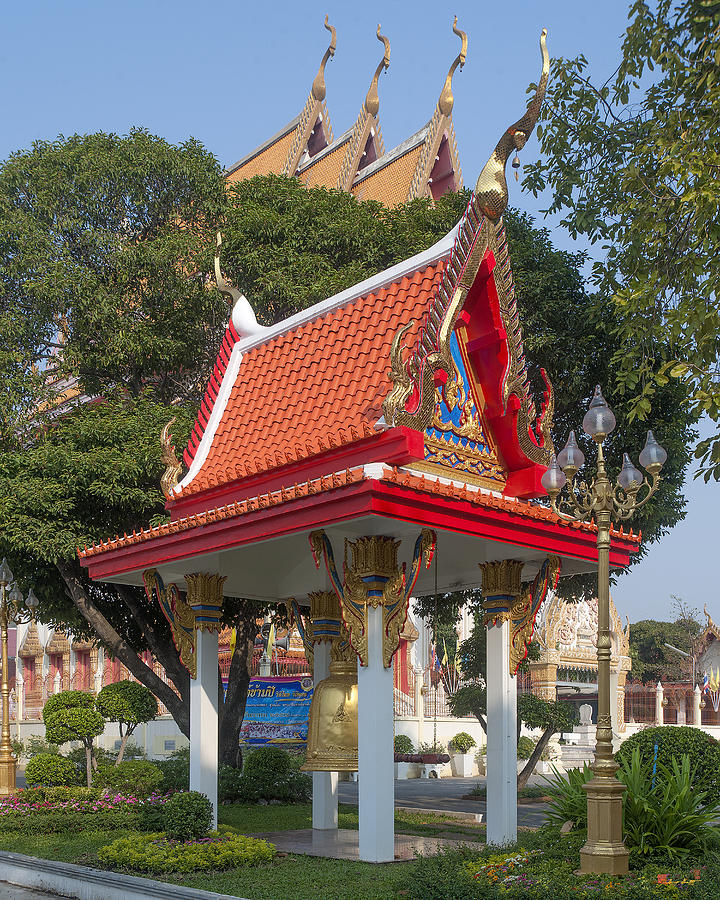 Wat Woranat Bonphot Bell Pavilion DTHNS0031 Photograph by Gerry Gantt
