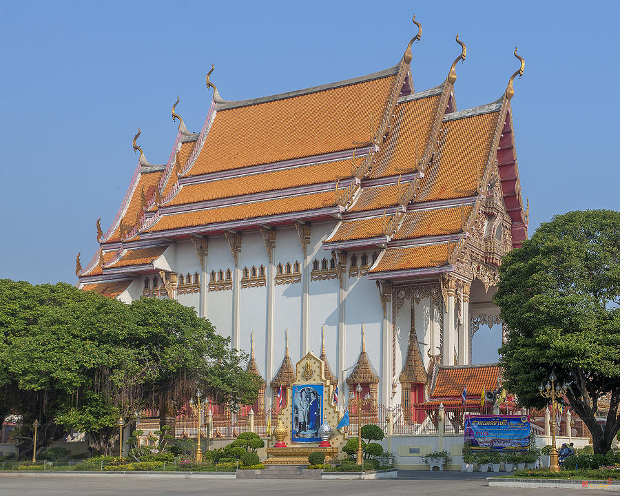 Wat Woranat Bonphot Phra Ubosot DTHNS0016 Photograph by Gerry Gantt