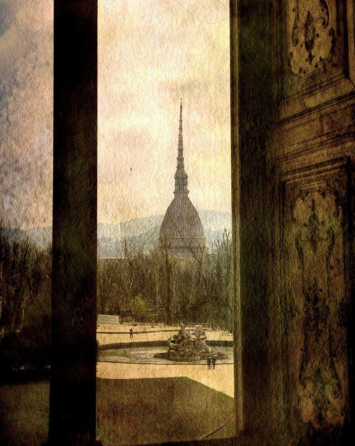 Watching Antonelliana tower from the window by Vittorio Chiampan Watching Antonelliana tower from the window by Vittorio Chiampan