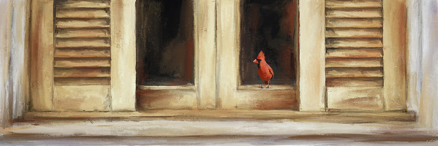 Watching The World Go By Painting by Jai Johnson