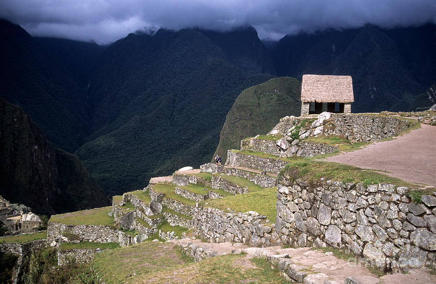 Watchmans Hut Machu Picchu Photograph by James Brunker