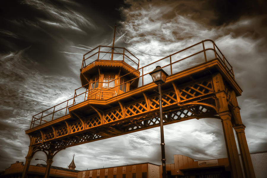Architecture Photograph - All Along The Watchtower by Wayne Sherriff