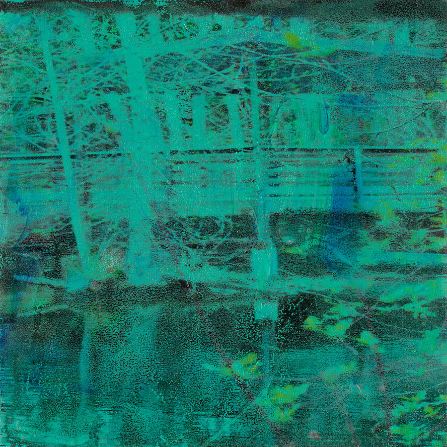 Water #10 Mixed Media by Dawn Boswell Burke