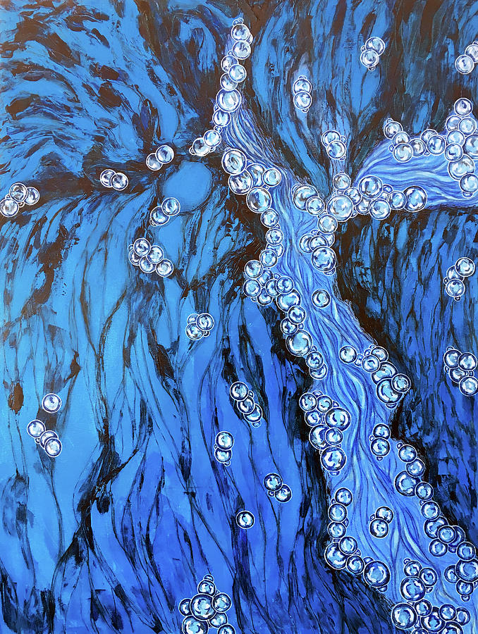 Water 3 Painting by Mr Dill