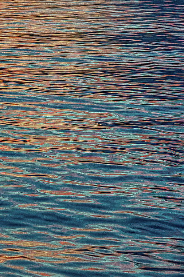 Water abstract 2 Photograph by Gary Felton