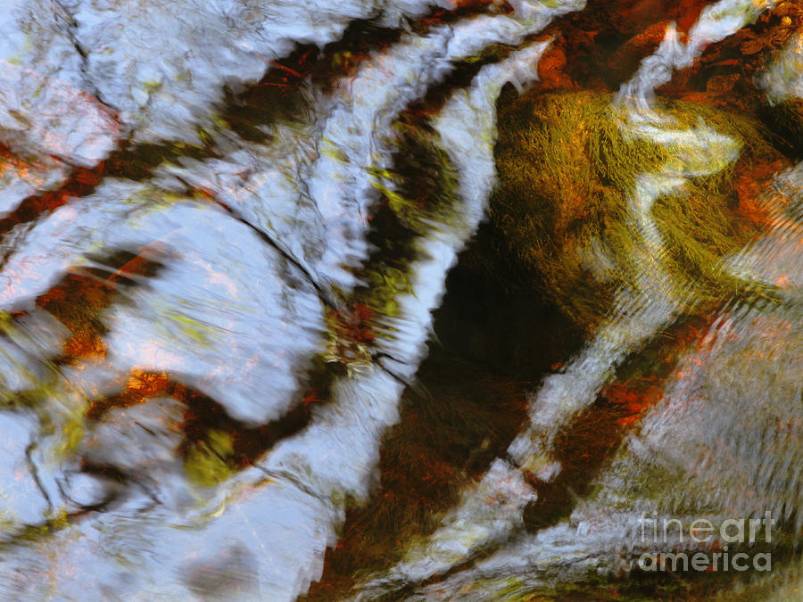 Water Abstract 25 Photograph by Joanne Baldaia - Printscapes