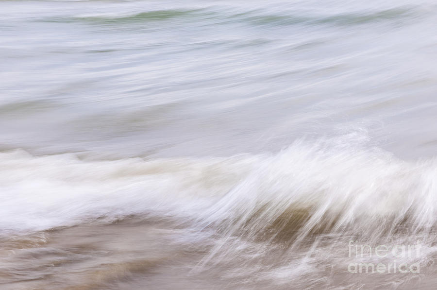 Water and sand abstract 1 Photograph by Elena Elisseeva