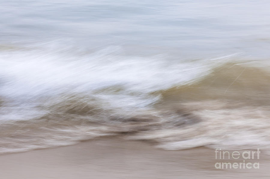 Water and sand abstract 2 Photograph by Elena Elisseeva