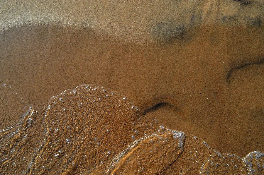 Water And Sand  Photograph by Lyle Crump