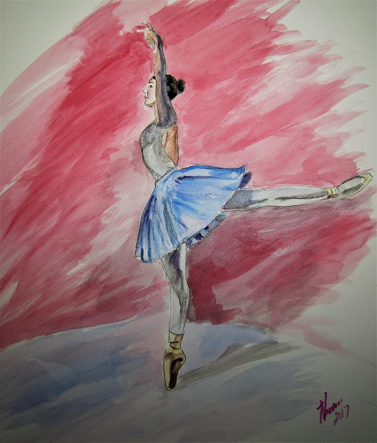 Water Ballerina Painting by James Henderson