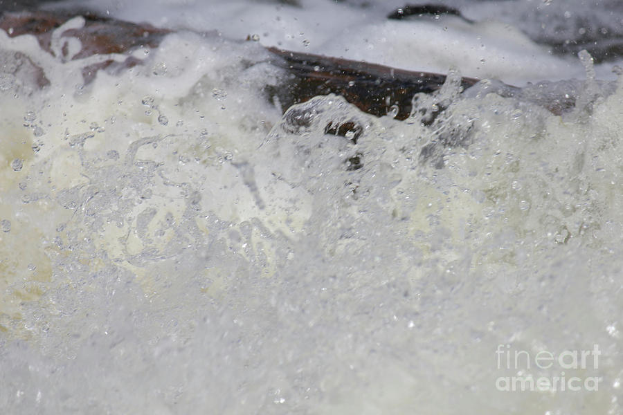 Landscape Photograph - Water bubbling 2 by Donna L Munro