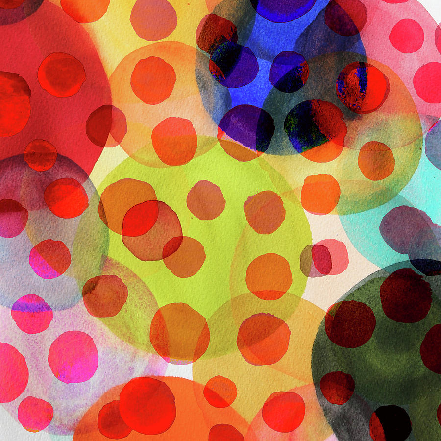 Water Circles IIII Digital Art by Lo Romanio - Fine Art America