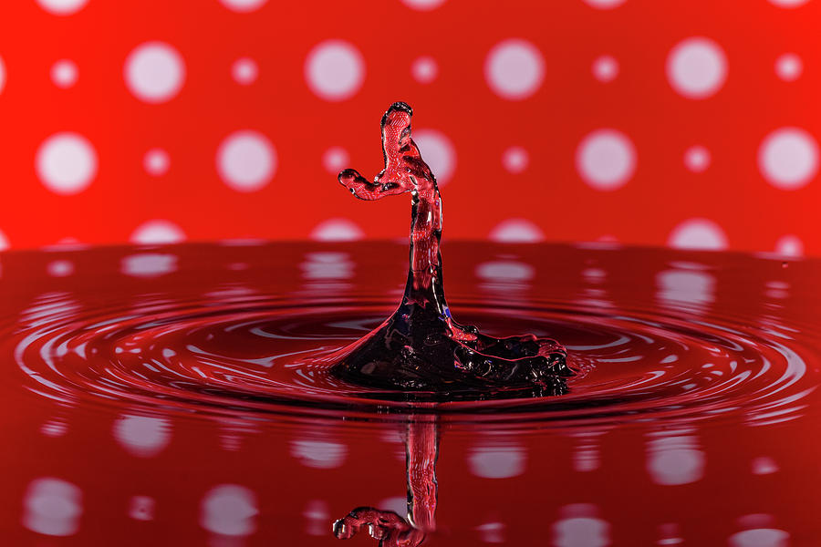 Water Drop Art Photograph by Jay Stockhaus