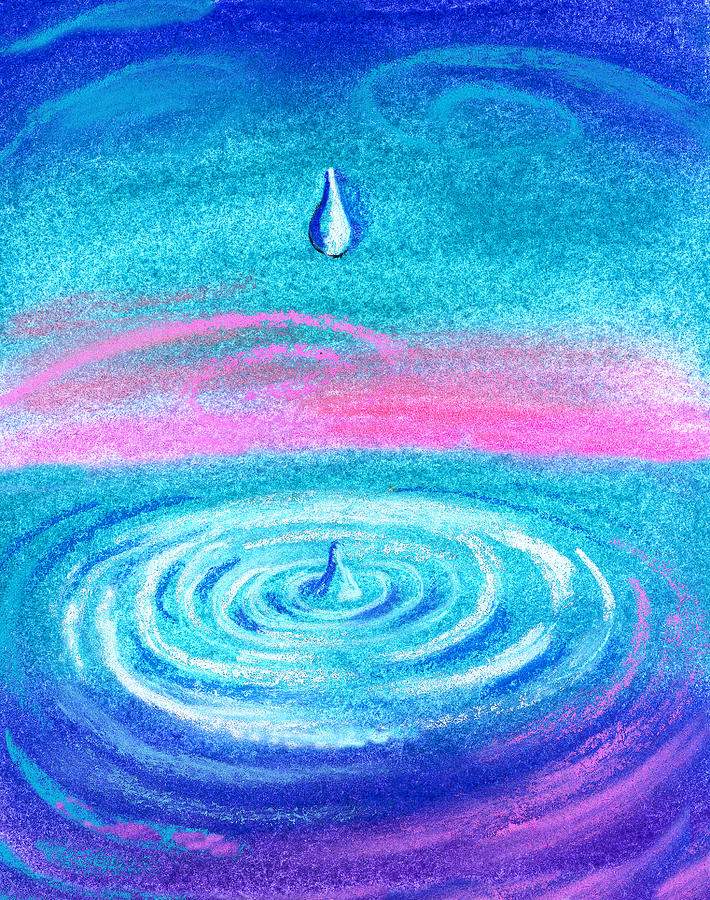 Water Drop Painting