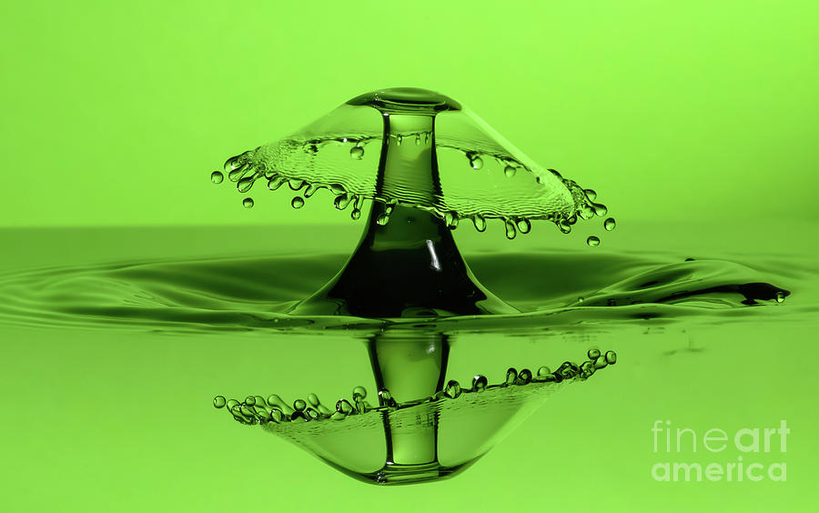 Water drop photography Photograph by Colin Rayner