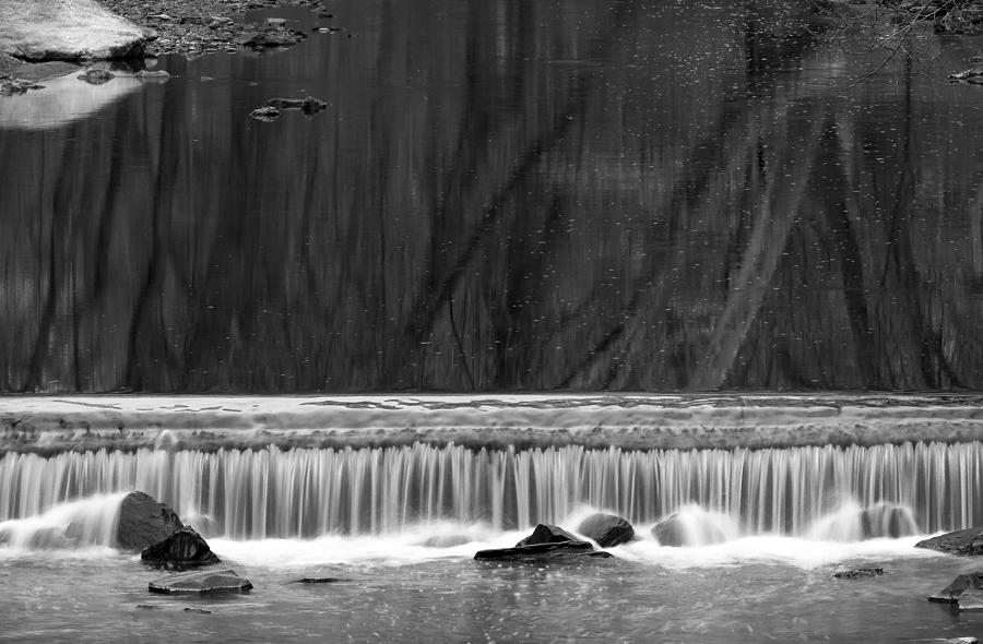 Water Fall in Black and White Photograph by Dorin Adrian Berbier