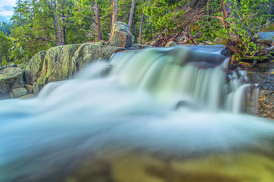 Water Flow at Eagle Falls Photograph by Marc Crumpler