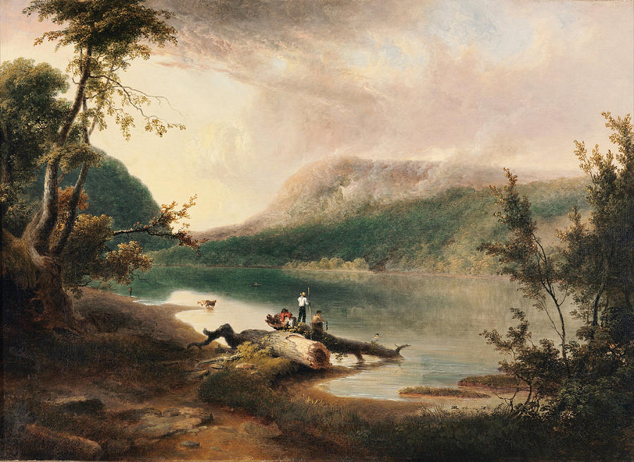 Tree Painting - Delaware Water Gap by Thomas Doughty