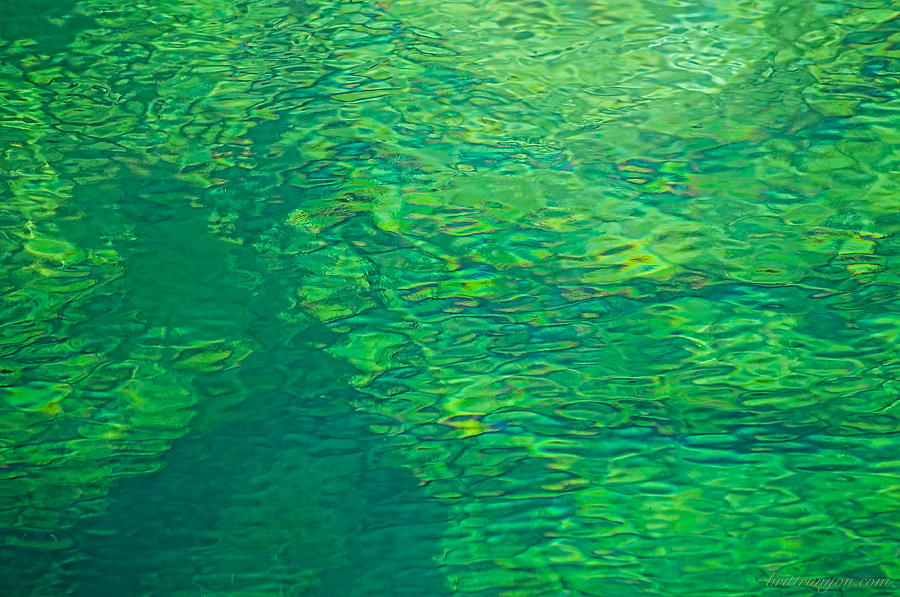 Water Green Photograph by Britt Runyon