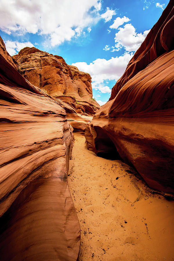 Arizona Photograph - Water Holes Canyon Trail by Norman Hall Arizona Photograph - Water Holes Canyon Trail by Norman Hall