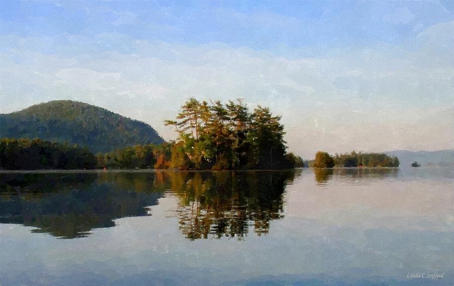 Water Like Glass Painting by Linda Seifried