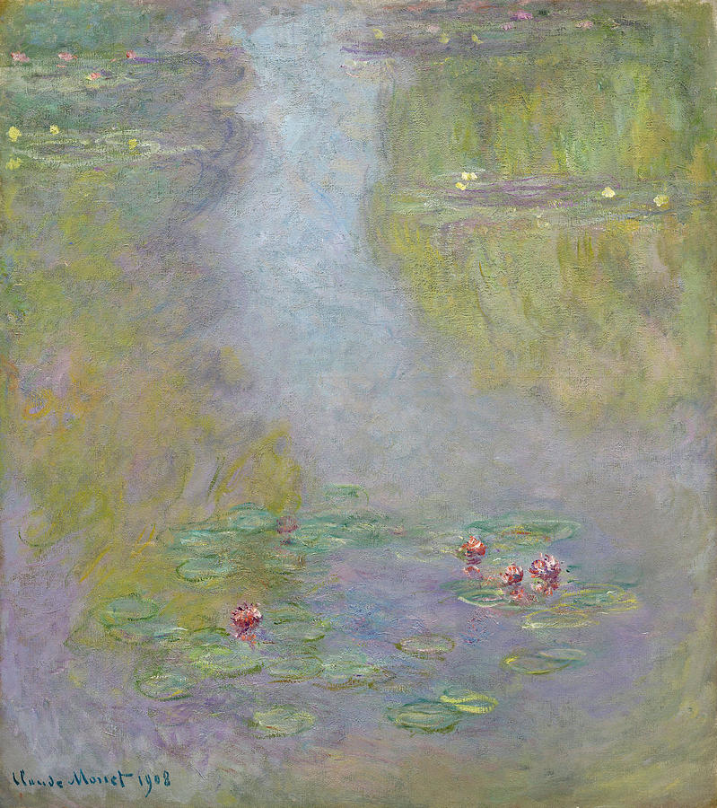 water lilies 1908